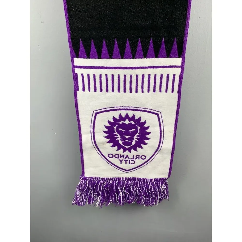 El Jimador Tequila Memorabilia Frayed End‎ Purple Scarf Orlando City MLS